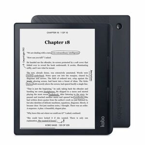 KOBO SAGE E-Reader 32GB - comes with the box and cover - EUC